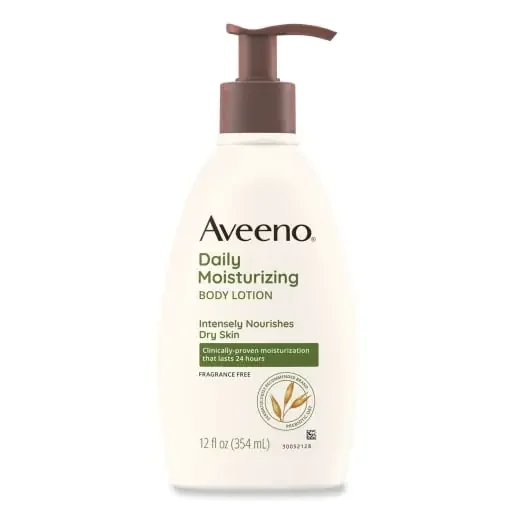 Aveeno Active Naturals JOJ100360003 Daily Moisturizing Lotion, 12 Oz Pump Bottle