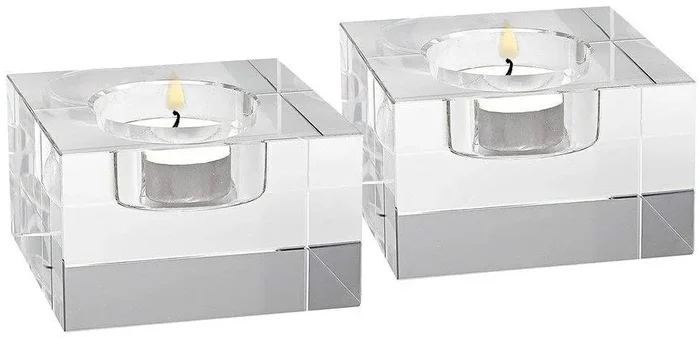 Badash Dakota Crystal Tea Light Holders