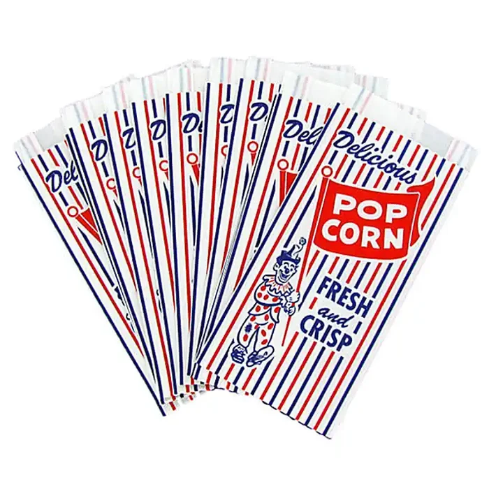 Bagcraft Packaging 300471 Pinch Bottom Popcorn Bag – 1000 / CS
