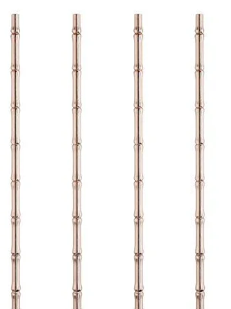 Bamboo Copper Straws by Viski®