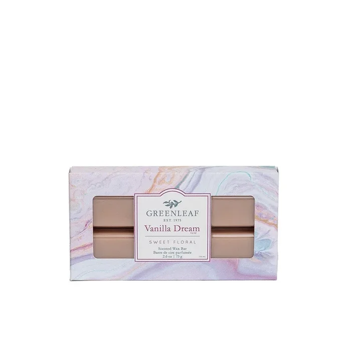Barre de cire parfumée Rêve vanillé 73g – Greenleaf