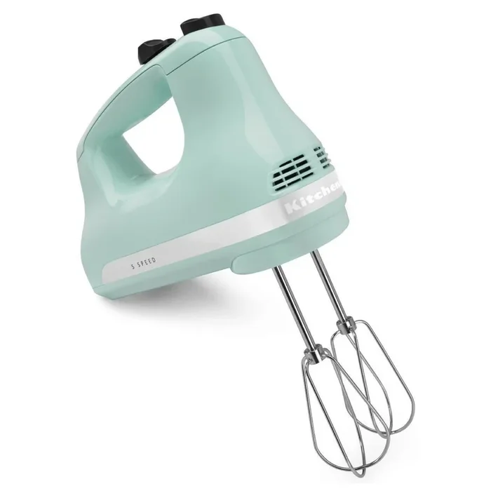 Batteur à main à 5 vitesses Bleu Glacier – KitchenAid