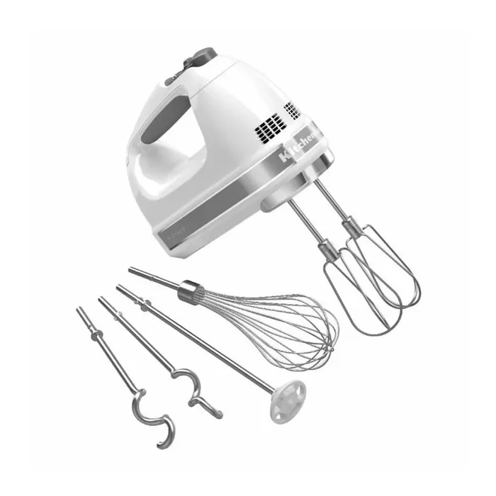 Batteur à main à 9 vitesses Blanc – KitchenAid