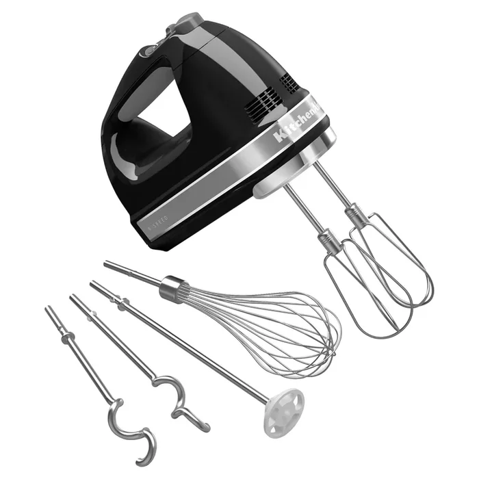 Batteur à main à 9 vitesses Noir – KitchenAid