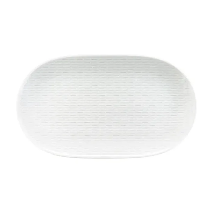 BauscherHepp 732287-000000 Scope White 14.7 x 8.7 in Platter – 12 / CS