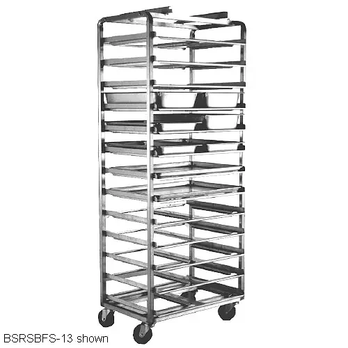 Baxter BDSSRSB-20 Single Side Load Roll-In Rack for Double Rack Oven