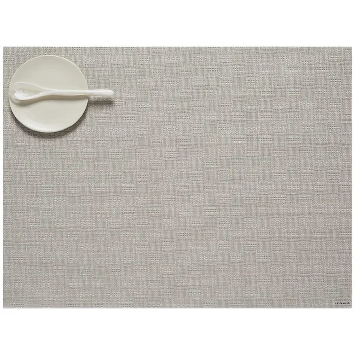 Bay Weave Placemat, Flax