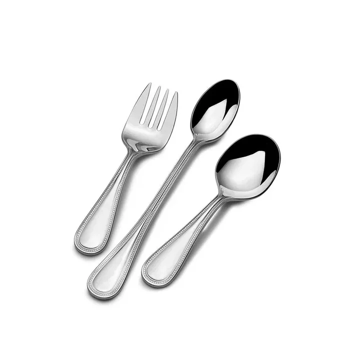 Beaded 3 Piece Baby Feeding Set