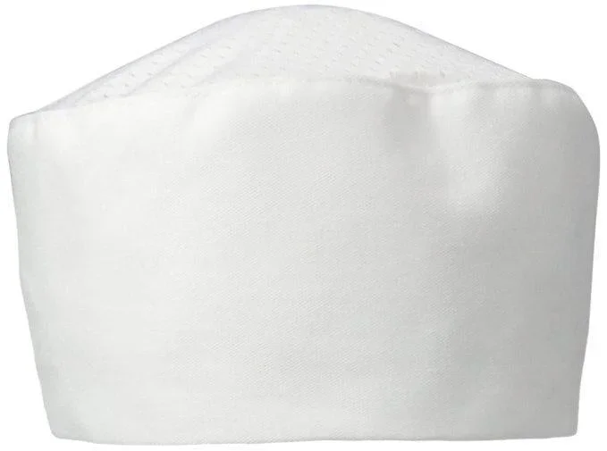 Beanie White W/Mesh