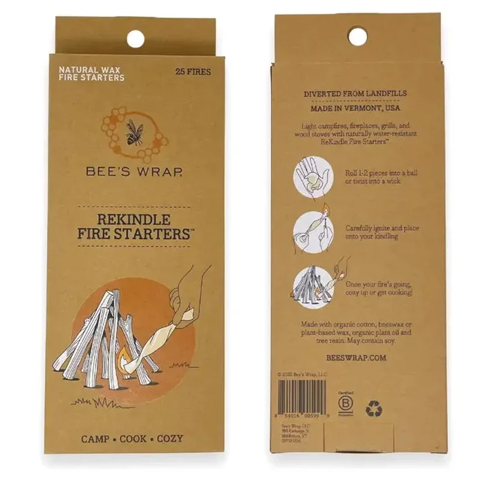 Bee’s Wrap Rekindle Fire Starters™