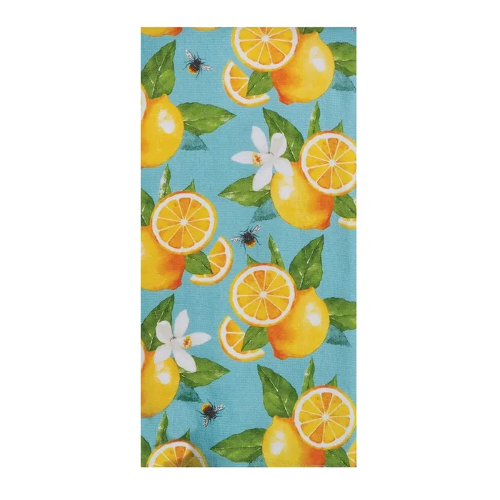 Bee Zesty Toss Dual Purpose Terry Towel