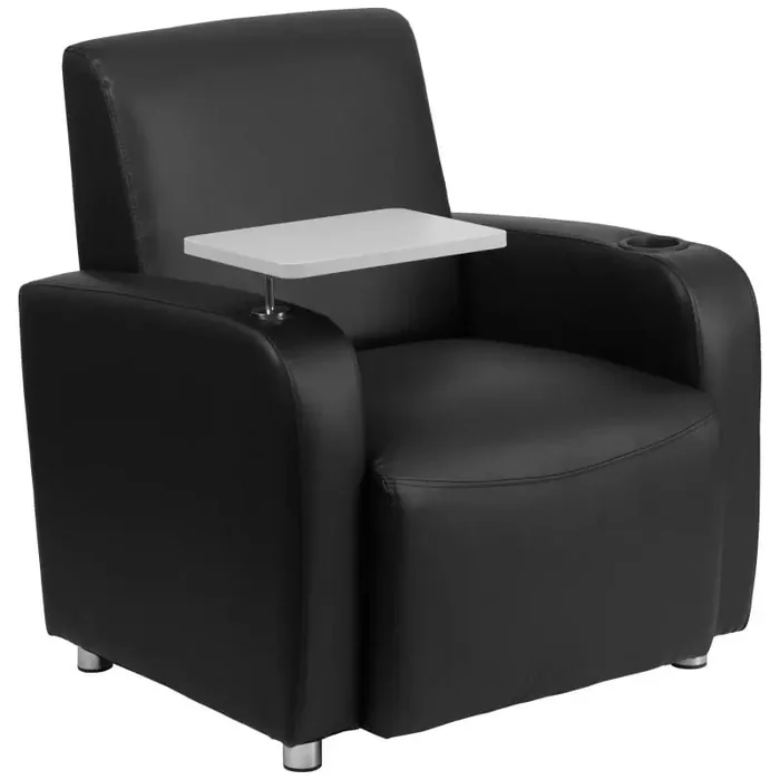 Belnick BT-8217-BK-GG Black Taut Seat/Back Guest/Lounge Chair