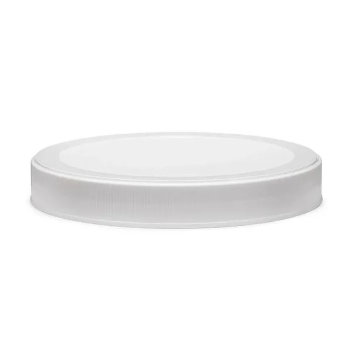 Berlin Packaging X120-400 White 120-400 Screw Top Cap with Foam Liner