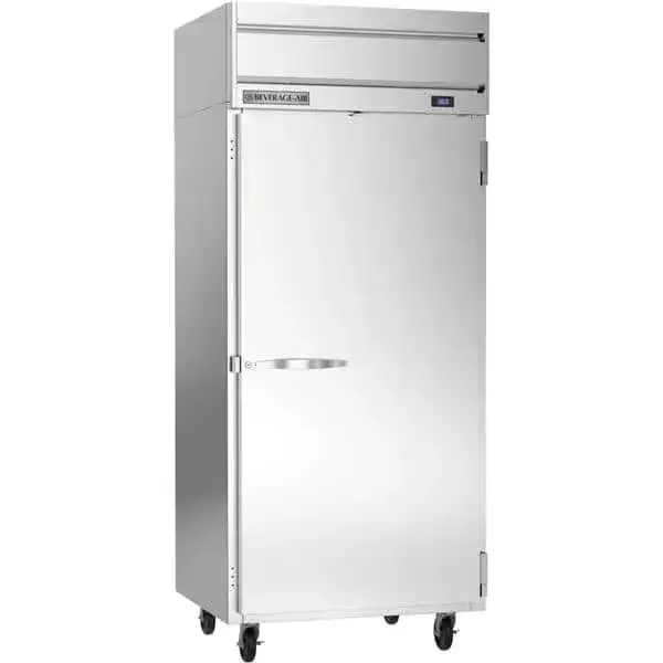 Beverage Air HR1WHC-1S 35.00‘‘ 30.76 cu. ft. Top Mounted 1 Section Solid Door Reach-In Refrigerator