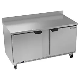 Beverage Air WTR60AHC 60″ Worktop Refrigerator with 29″ Depth – 17 Cu. Ft.