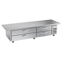 Beverage Air WTRCS84HC-96 96″ Refrigerated Chef Base