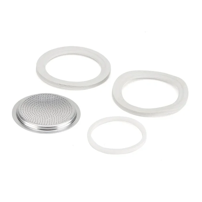 Bialetti 6 Cup Replacement Gaskets and Filter