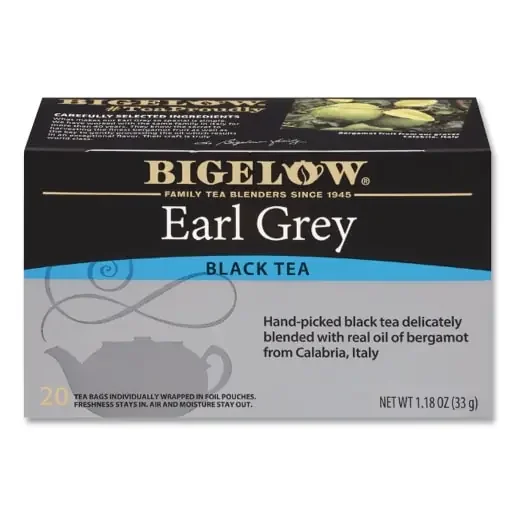 Bigelow BTC10348 Earl Grey Black Tea, 28/box