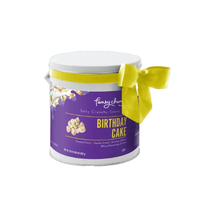 Birthday Cake Popcorn 2LB Party Pail