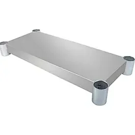 BK Resources SVTS-1824 Stainless Steel Undershelf for 24″L x 18″D Work Table