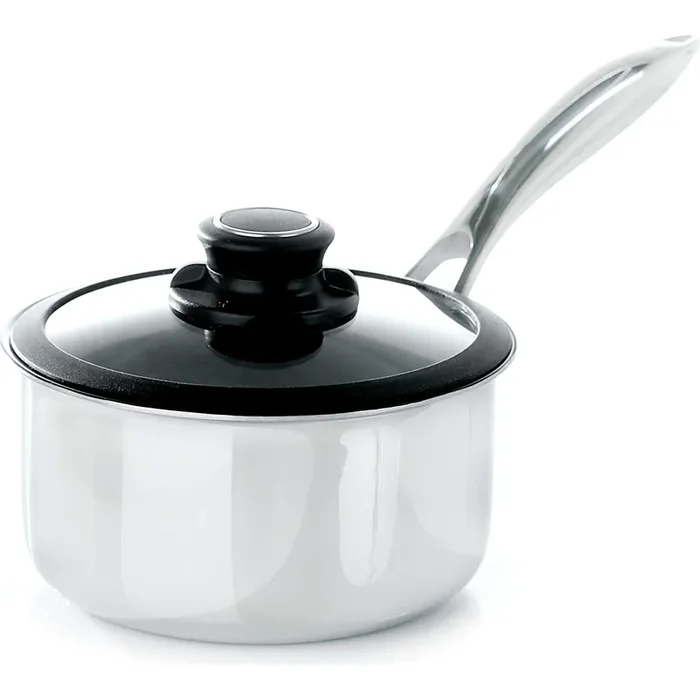 Black Cube 8‘‘ Saucepan With Lid