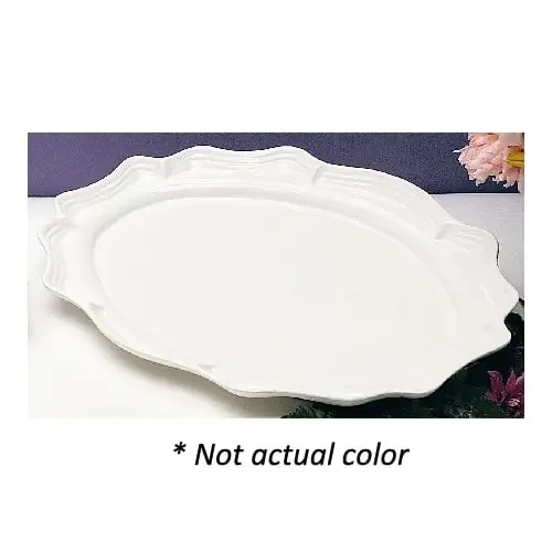 Bon Chef 2028 HARVEST GOLD 20 x 14-3/4″ Sandstone Oval Platter