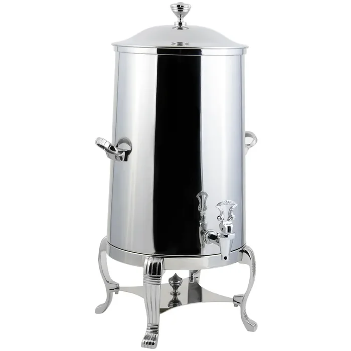 Bon Chef 40005CH Aurora Insulated 5 Gal Coffee Urn with Chrome Trim