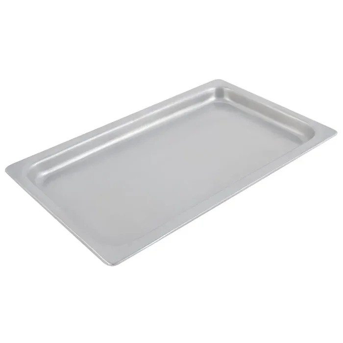 Bon Chef 5098 PEWTER Aluminum Shallow 5 Qt. Full Size Food Pan