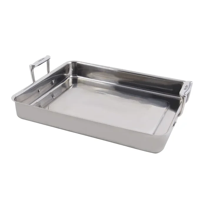 Bon Chef 60012 Cucina Stainless Large 5 Qt. Food Pan with Handles