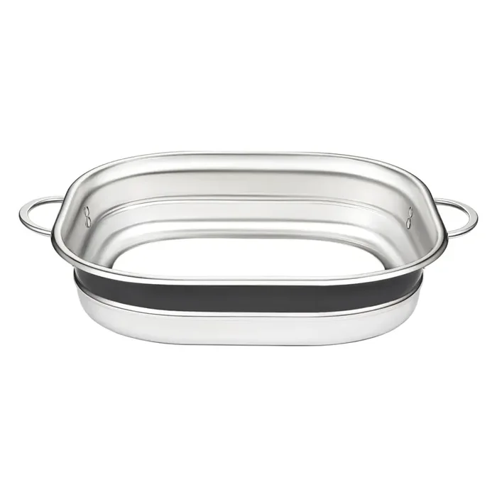 Bon Chef 72004-BL-B S/S Black 15 x 11″ Bottomless Food Pan Ring