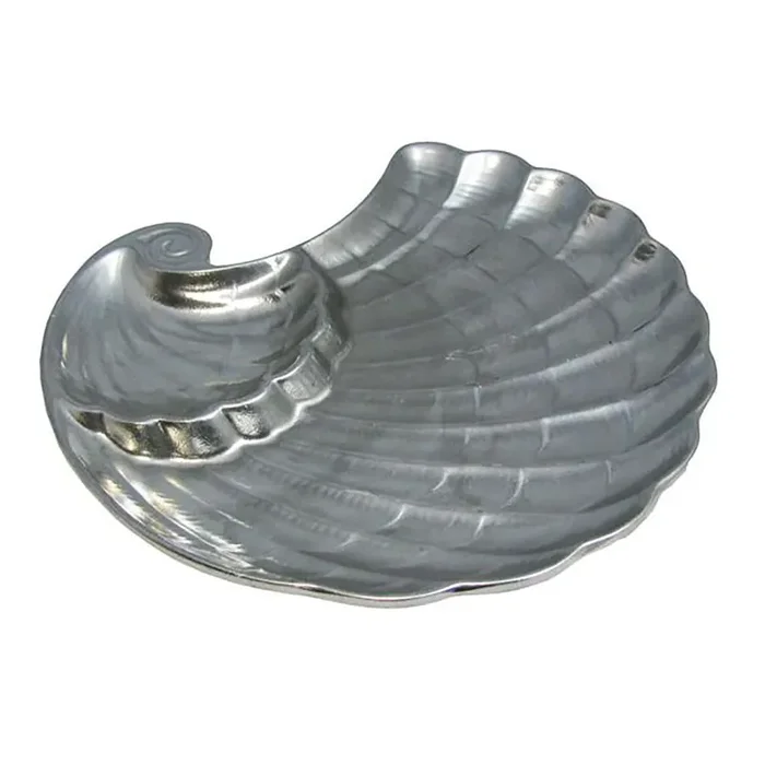 Bon Chef 9075 Pewter 10″ x 11-1/2″ Shell Entree Bowl