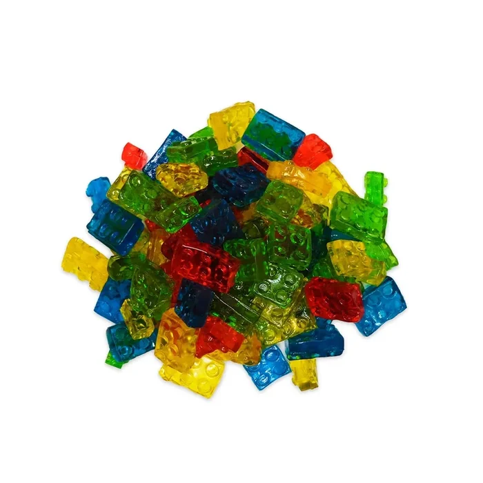 Bonbons bloc de lego 3D 500g