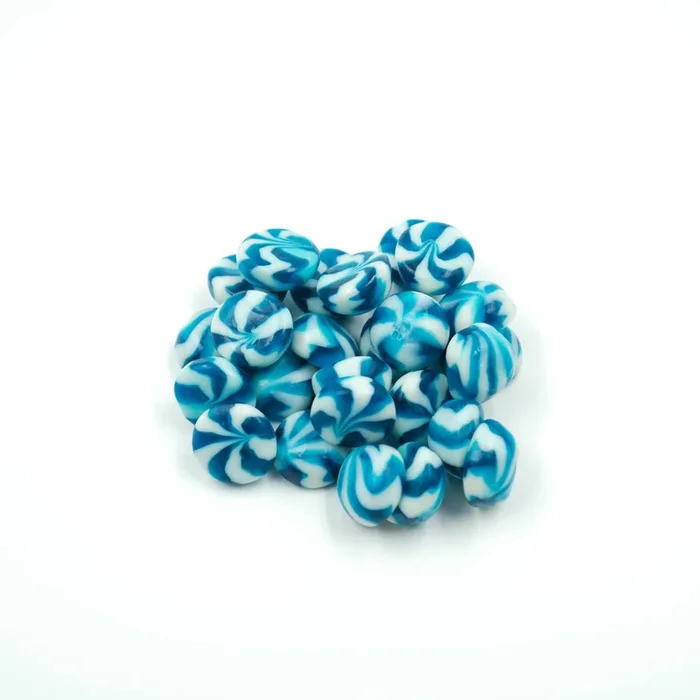 Bonbons tourbillons à la framboise bleue 1 kg
