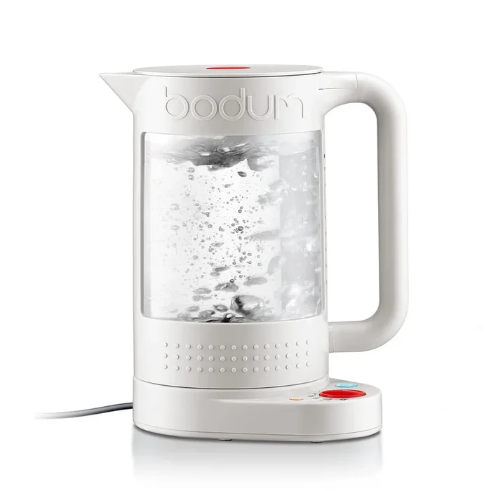 Bouilloire électrique à double paroi Blanc 1L – Bodum