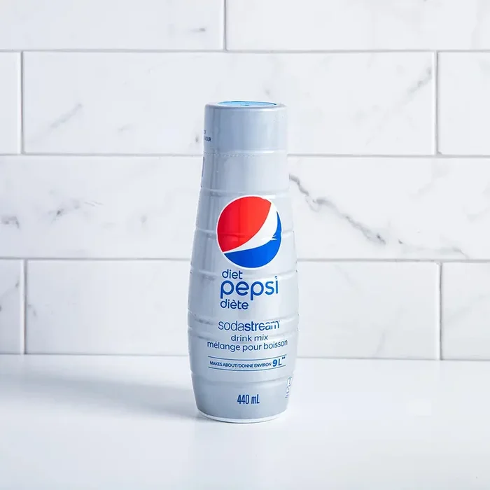 Bouteille de mélange a boisson saveur de Pepsi Diète 440 ML