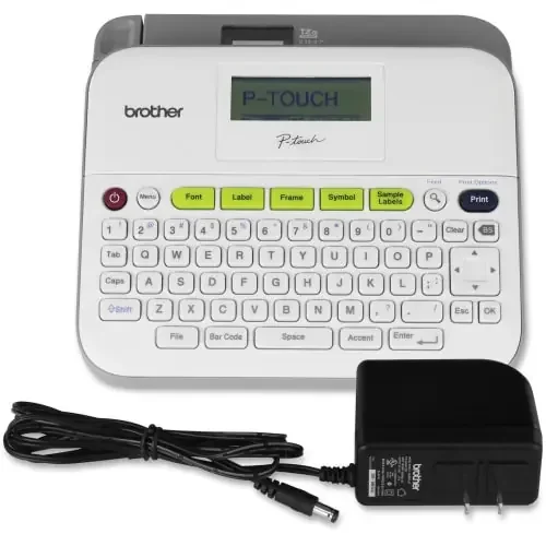 Brother PT-D400AD Label Maker with AC Adapter