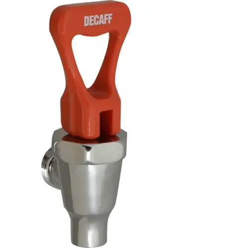 Bunn BUN03287.0002 (or Equivalent) Faucet, Fast Flow, Chrm/Decaff (190-1143)