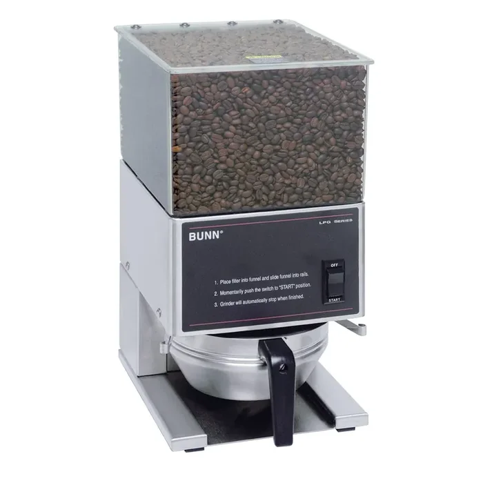 BUNN® 20580.0001 Portion Control Coffee Grinder with 1 Hopper