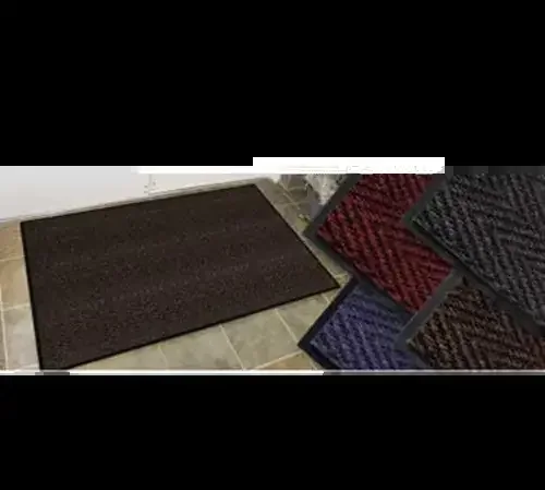 Cactus Mat 1487M-U34 Chevron-Rib Herringbone High Traffic Entrance Mat