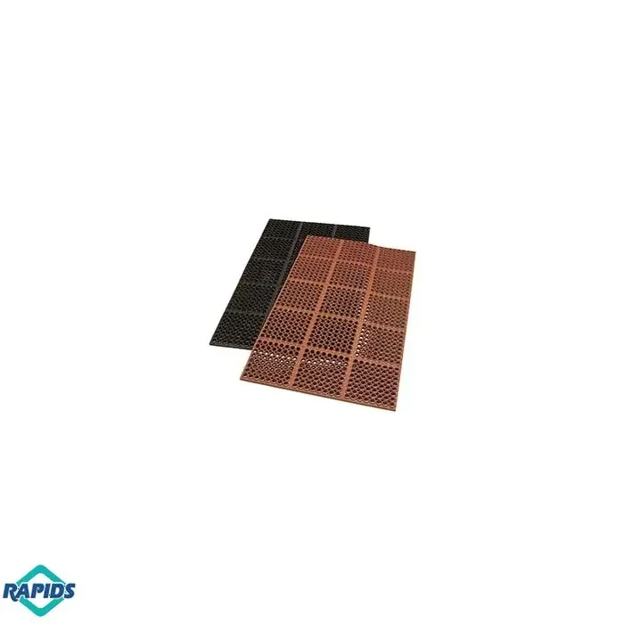 Cactus Mat 3‘ X 2‘ Red Tuffdek Rubber Mat, 7/8″ Thick