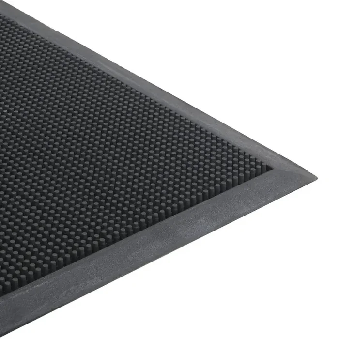 Cactus Mat 35-3672 Black Finger Top 36 x 72 x 5/8 Floor Mat