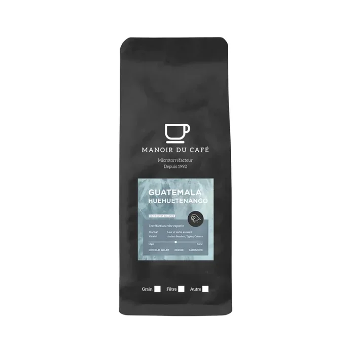 Café en grains Guatemala Huehue RFA 1 kg – Manoir du Café