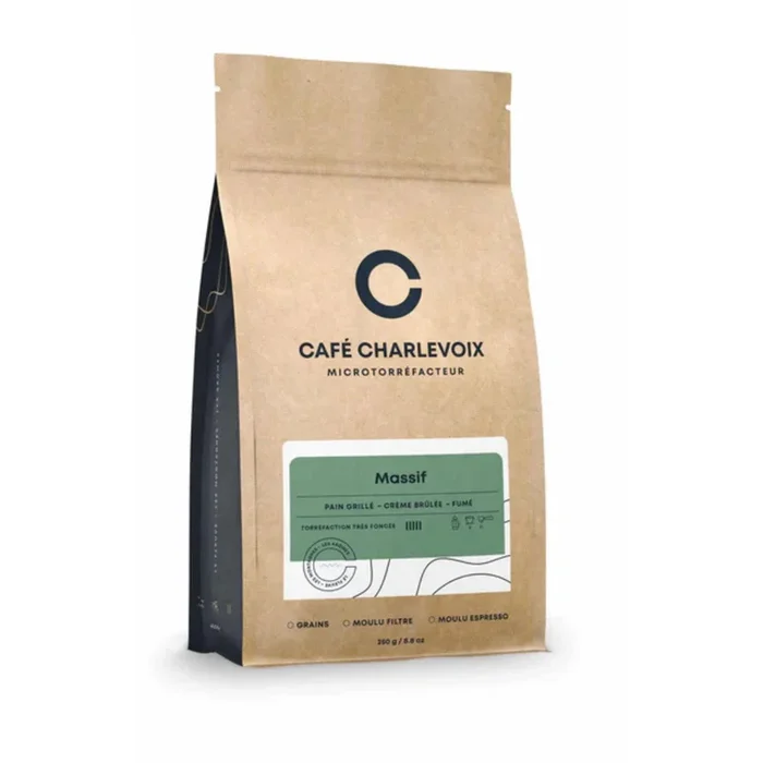 Café en grains Massif 1 kg – Café Charlevoix
