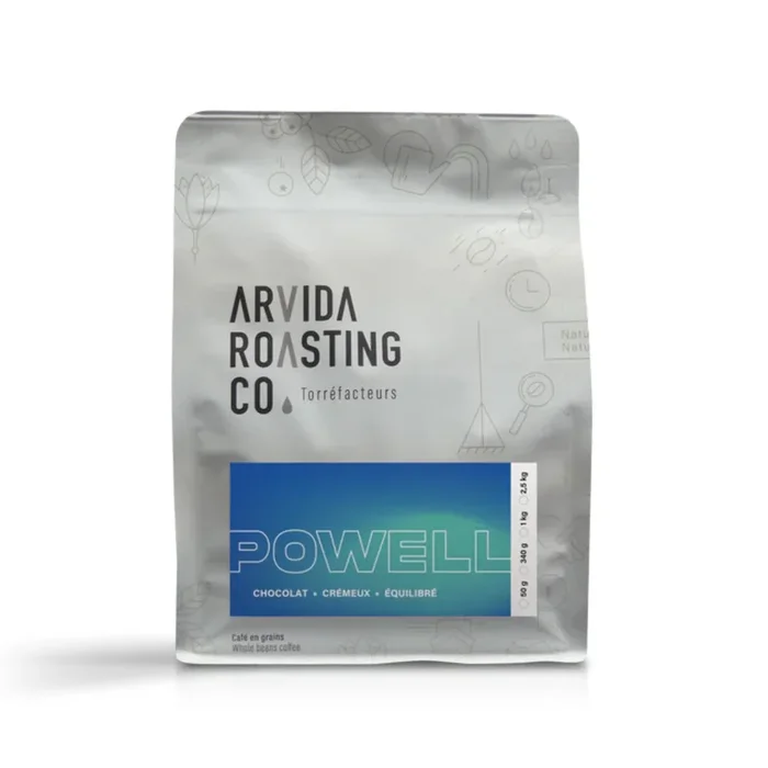 Café en grains Powell 340 g – Arvida Roasting Co