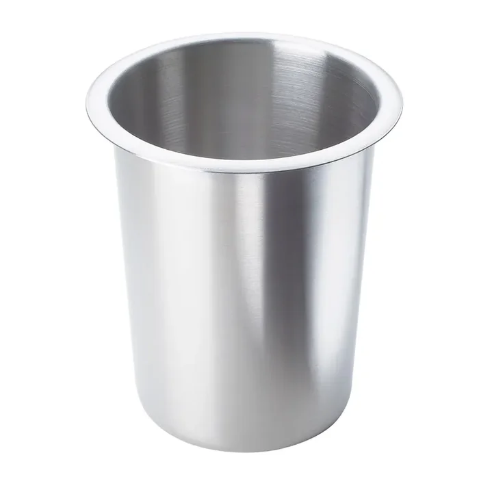 Cal-Mil 1017-SOLID Solid S/S Flatware Cylinder