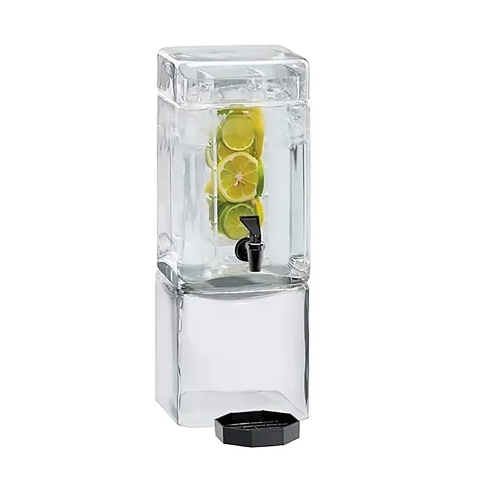 Cal-Mil 1112-1INF Glass 1.5 Gal Beverage Dispenser w/ Infusion Chamber