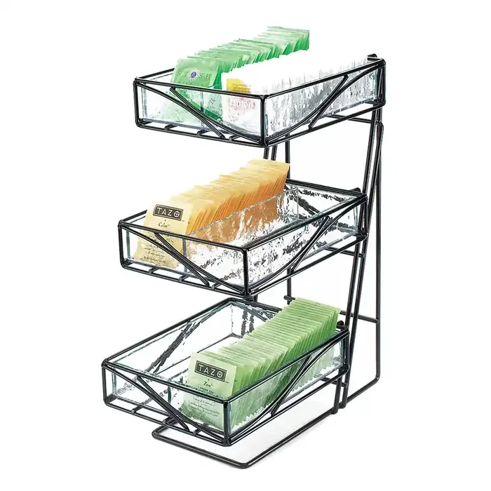 Cal-Mil 1235-TEA Black 14.5 x 7.5 x 18″ Display Frame