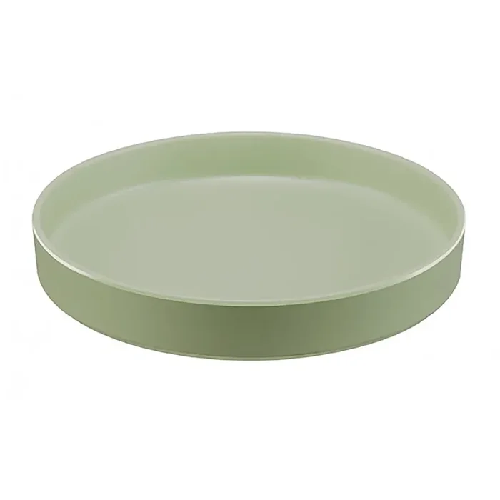 Cal-Mil 22017-8-107 Hudson Matcha 8″ Stacking Plate – 6 / CS