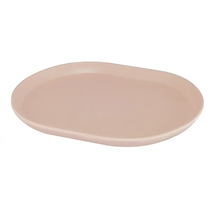 Cal-Mil 22018-108 Hudson 14 x 11.25 Blush Melamine Platter – 6 / CS