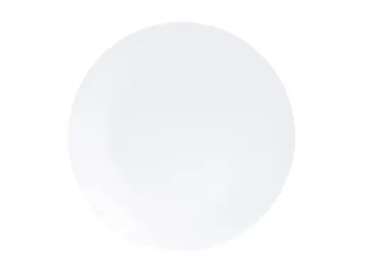 Cal-Mil 22390-11-15 11″ White Melamine Plate 6/Case
